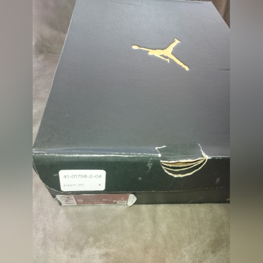 Jordan Spizike Black Court Purple Sneakers - Picture 13 of 14